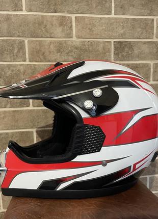 Мото шлем, шлем для мотоцикла, шлем для мотокросса5 фото