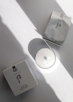 Розкішний кушон the history of whoo gongjinhyang seol radiant white moisture cushion з 1 запасним блоком у відтінку 21 ❤️