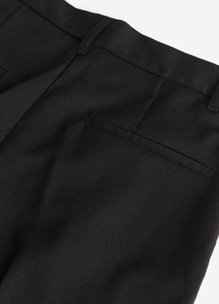 Широкие/классические брюки h&amp;m черные4 фото
