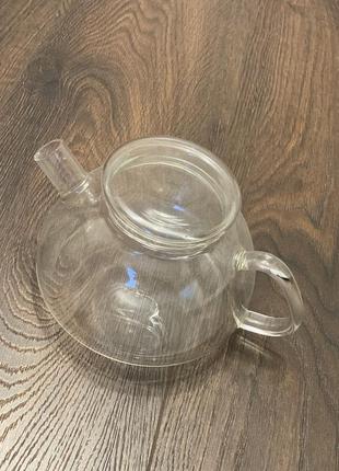 Чайник стеклянный, чайник для чая,стеклянная посуда для приготовления горячих напитков4 фото