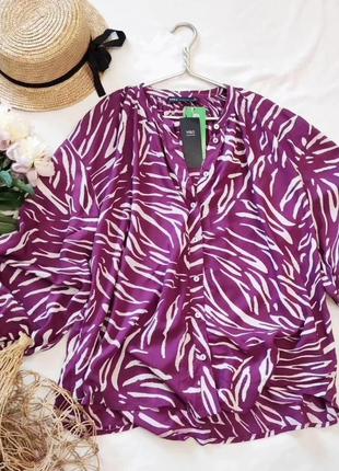 Отличная рубашка от m&s р. 10 m до 14 l-xl