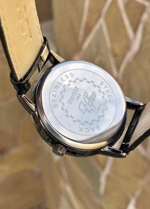 Мужские кварцевые наручные часы tissot на ремешке / тиссот4 фото