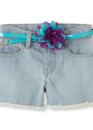Летние джинсовые шорты children's place на девочку1 фото