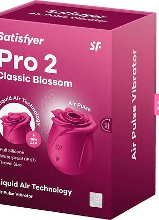 Вакуумный клиторальный стимулятор satisfyer pro 2