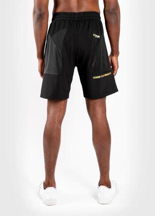 Тренировочные шорты venum g-fit training shorts black/gold3 фото