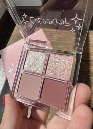 Палетка тіней colourpop sorbet4 фото