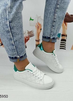 Женские белые кеды