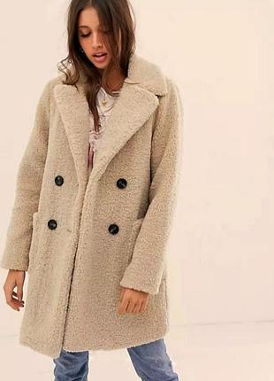 Трэндовая шубка тедді new look