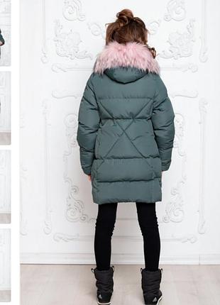 Крутий дитячий пуховик 110см3 фото