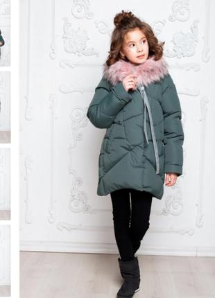 Крутий дитячий пуховик 110см4 фото