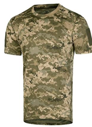 Футболка camotec из влагоотводящей ткани cg chiton patrol мм14, мужская летняя футболка тактическая