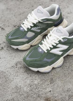 Кросівки new balance 9060 green beige