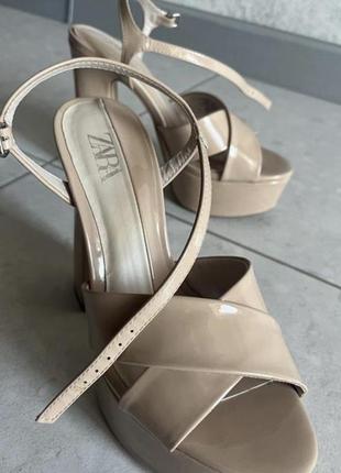 Босоножки zara4 фото