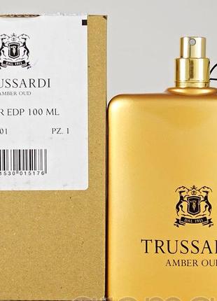 Trussardi amber oud тестер 100 ml1 фото