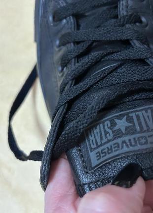 Кеды кроссовки converse кожа6 фото