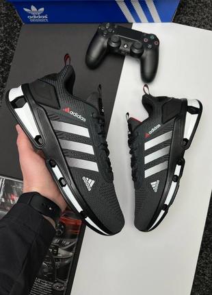 Мужские кроссовки adidas marathon run dark gray