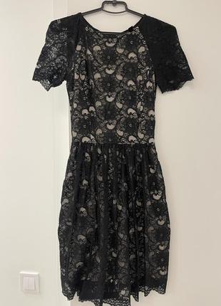 Мережевна сукня плаття mango5 фото