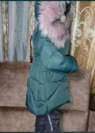 Зимова куртка пуховик 110-116