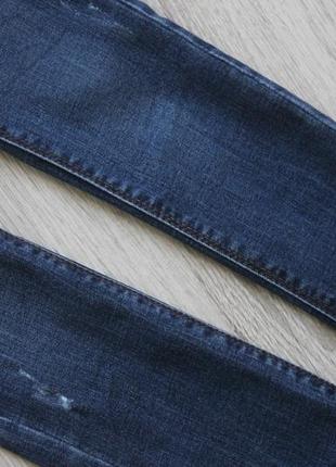 Темно-сині джинси скінні з високою талією denim co4 фото
