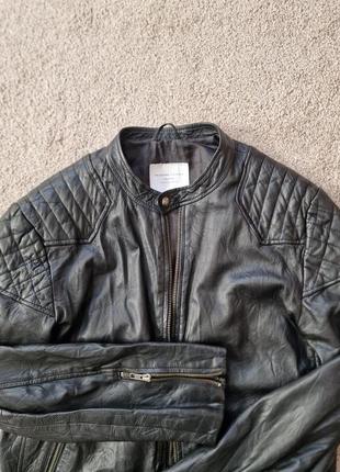Selected homme leather jacket шкіряна куртка5 фото