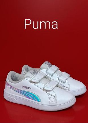 Дитячі кросівки puma girls smash v2 holo оригінал