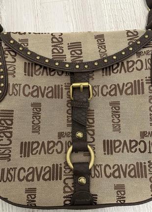 Винтажная сумка хобо just cavalli оригинал!2 фото