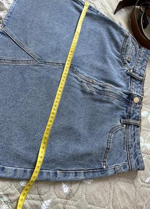 Джинсовая юбка denim&co, m 8