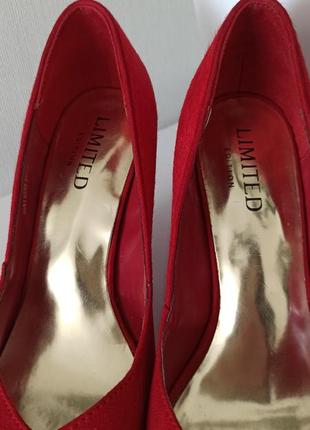 Красные туфли limited edition m&amp;s insolia3 фото
