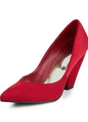 Красные туфли limited edition m&amp;s insolia7 фото