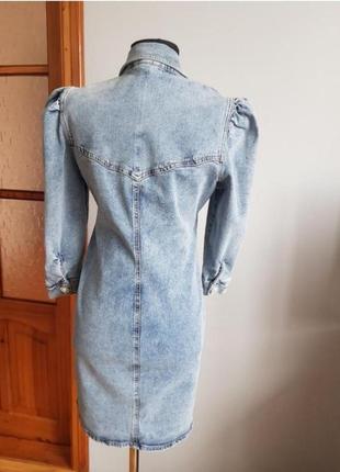 Сукня джинсова, 38 р, м3 фото
