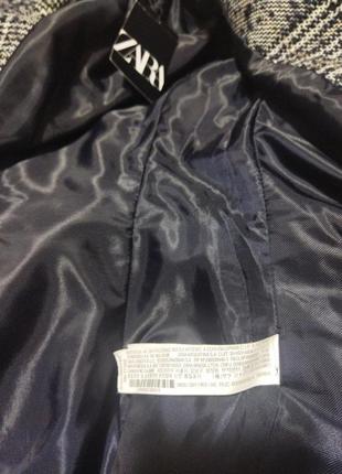 Пиджак с подкладкой фирмы zara.3 фото