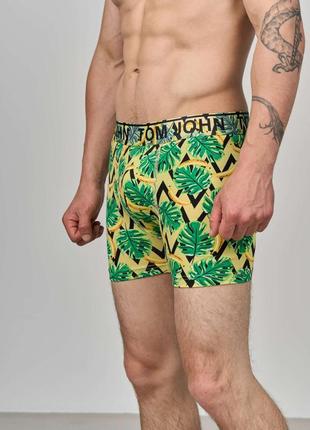 Боксеры мужские tom john - листья 2200-9