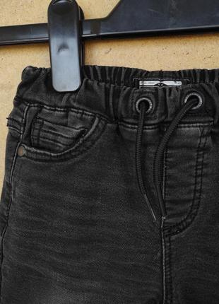М'які трикотажні звужені джинси на гумці next р. 3-4 роки зріст 104 см5 фото