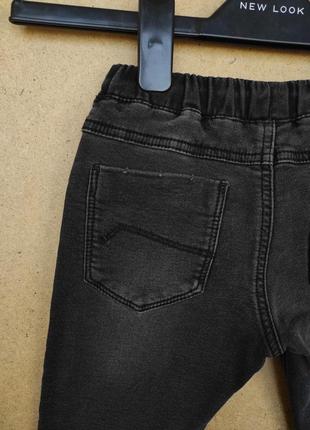 М'які трикотажні звужені джинси на гумці next р. 3-4 роки зріст 104 см9 фото