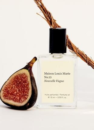 Парфюмированное масло maison louis marie no.13 nouvelle vague perfume oil10 фото