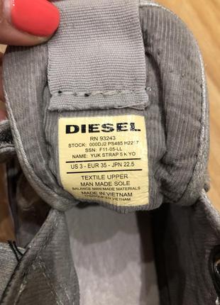 Детские кеды 👟 diesel6 фото