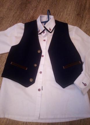 Рубашка белая