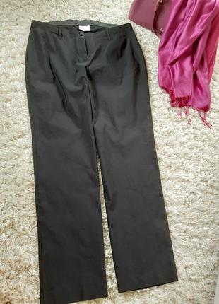 Чёрные классические  елластичные брюки , sheego, p. 20-225 фото