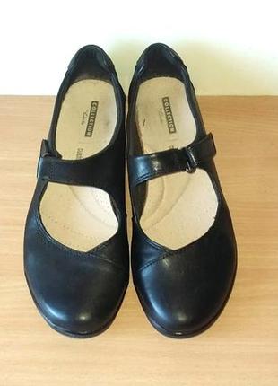 Комфортні туфлі clarks collection cushion soft 39-40 р. устілка 26 см