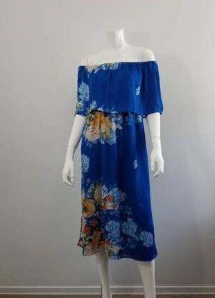 Платье сарафан с открытыми плечами8 фото