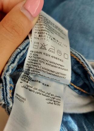 Стильная брендовая юбка джинс/джинсовая юбка мини4 фото