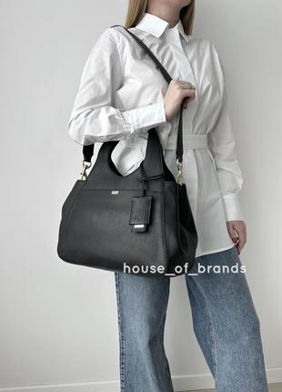 Женская кожаная сумочка dkny the medium effortless tote сумка тоут тоте шоппер оригинал кожа дкну на подарок жене девушке3 фото