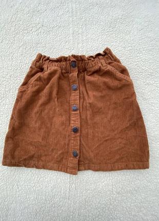 Спідниця вельветова на 9 років стан новий