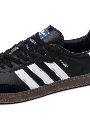 Adidas samba og black кросівки8 фото