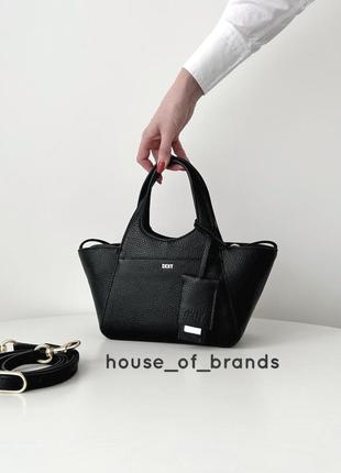 Жіноча шкіряна сумка dkny the mini effortless tote оригінал сумочка кросбоді дкну донна каран на подарунок дружині дівчині