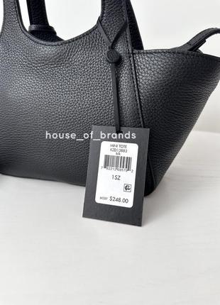 Женская брендовая кожаная сумочка dkny the mini effortless tote сумка кроссбоди оригинал кожа дкну на подарок жене подарок девушке10 фото