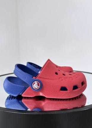 Яркие стильные сабошки кроксы crocs1 фото