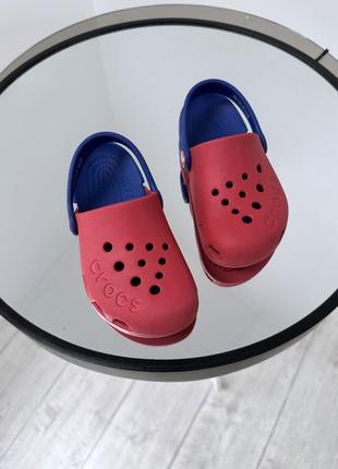 Яскраві стильні сабошки крокси crocs7 фото