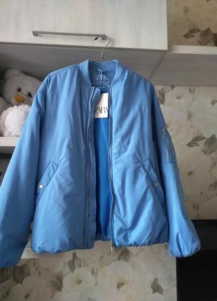 Бомбер куртка курточка 158-164 см zara