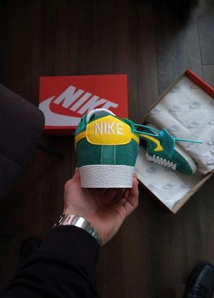 Кросівки nike blazer low pro green4 фото